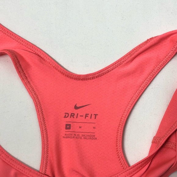 Nike Dri-Fit Peachy Pink Racerback Athletic Gym Yoga Tank Top Size M - Picture 6 of 11